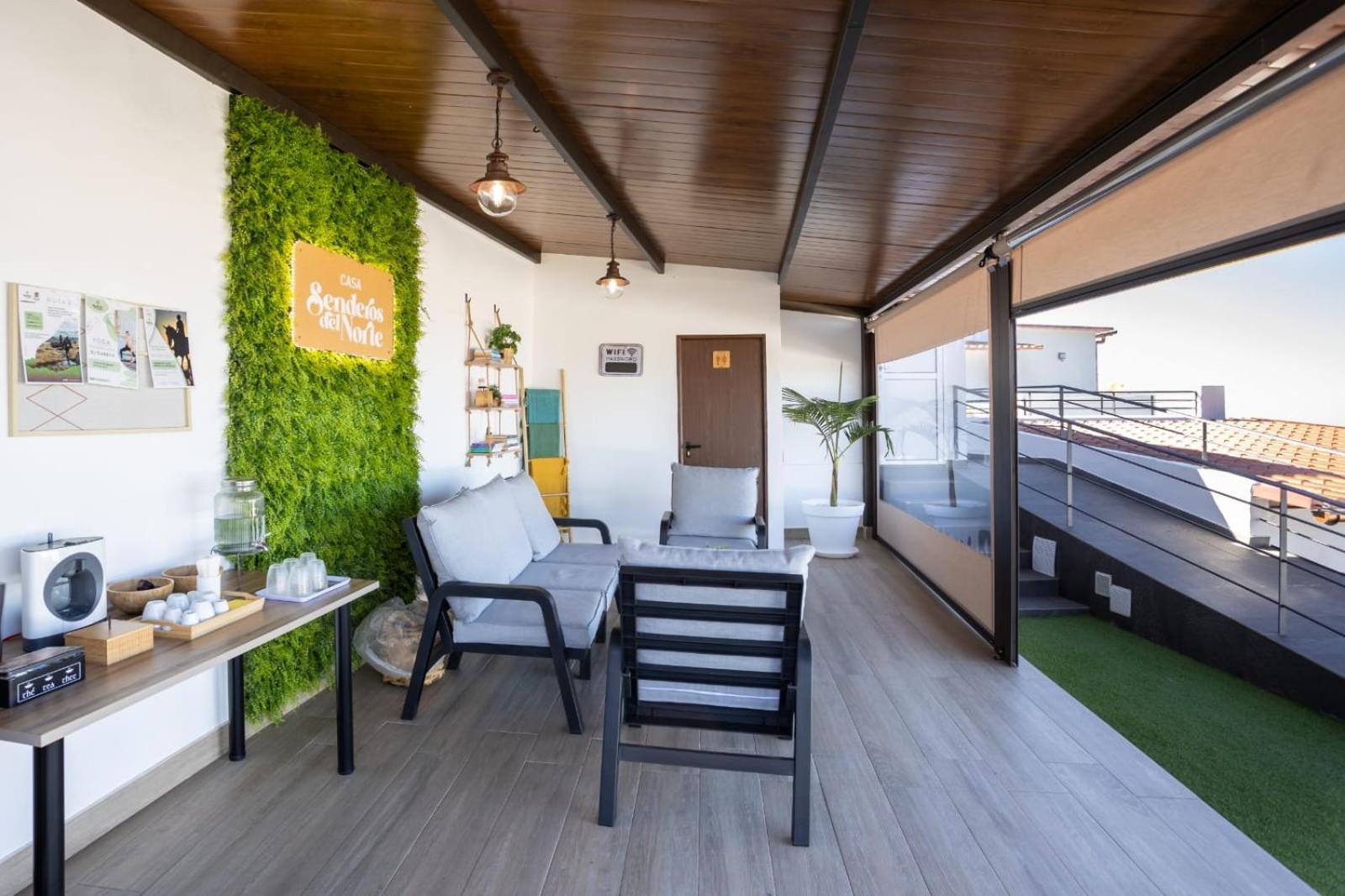 Casa Senderos Del Norte Sauzal Bagian luar foto