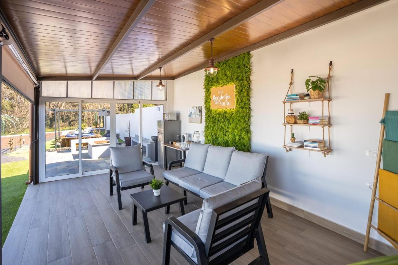 Casa Senderos Del Norte Sauzal Bagian luar foto